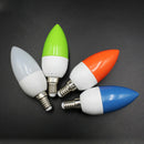 E14 LED color candle tip bulb, color candle light,blue