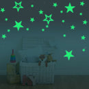 Glow In The Dark Stars Luminous Fluorescent Wall Stickers Ceiling Decor