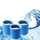 Portable Folding Bucket Collapsible Multifunctional Folding Outdoor Bucket&Basin