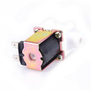 DC 24V Solenoid Valve Magnetic N/C Water Air Inlet Flow Switch N/C 1/4" MO