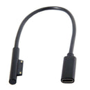 0.2M Female USB-C Charging Cable for Surface Pro 6/5/4/3 Surface Laptop 1/2,L9C3