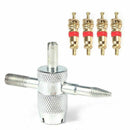 car-styling 4 Way Car Bike Tyre Valve Repair Installer Tire Remover Tool an