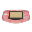 Clear Pink Casing (Case/Shell/Housing) Kit For Nintendo Game Boy Advance GBA