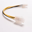3Pcs ATX 4 Pin Male to Female Power Supply Cable Cord Connector Adapter.AU