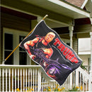 3x5''Trump No Man, No Woman, No Commie Can Stump Him Flag 3'x5' Premium Flag