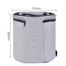 Yarn Storage Bag Organizer With Divider For Crocheting & Knitting Organizat