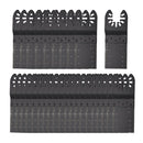 30Pcs Universal Oscillating Saw Blade Tool 34mm for Cutting Wood Softer Steel