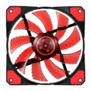 120Mm Pc Computer 16Db Ultra Silent 15 Leds Case Fan Heatsink Cooler Coolin