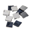 10PCS Push-Push Type TF Micro SD Card Socket Adapter Automatic PCB Connector New