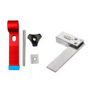 2 Pieces L Shaped 90 Deg Angle Try Square Ruler Universal Clamping Block DIY