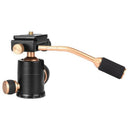 Q160 Professional Travel Camera Tripod Ball Head Handle Pan Head Compatibil