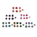 42x Creative 10-25mm Dice Role Playing for RPG Math Teaching Table Game