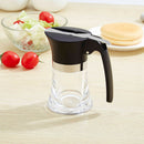 Glass Oil Vinegar Dispenser Bottle with Non-slip Handle for Kitchen Cruet