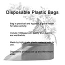 100pcs 61.5x5cm Disposable Tattoo Clip Cord Bags Protection Bag Tattoo Accessory