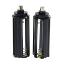 2PCS plastical battery holder box case 3 AAA to 18650 battery converterS Gw