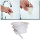 Sink Smell Proof Adjustable Size Drain Cover Bathroom Strainer Balcony Trap Z1G1