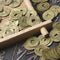 100Pcs Feng Shui Coins Ancient Chinese I Ching Coins For Health Wealth Charm M&O