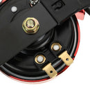 Black Universal DC 12V  Loud Motorcycle Truck Car Snail Air Horn Siren3cLBA