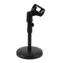 Foldable Desk Table Microphone Clip Stand Mic Tripod Adjustable Holder SN9F