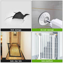 4Pcs/Pack Baby Gate Wall Protector Pet Gates Safety Pressure Wall Mounted Guard