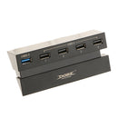 5 Port USB 3.0 Expansion Hub Charger Adapter Splitter for Playstation 4 PS4