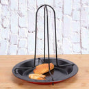 Roasted Chicken Rack Holder Grill Stand Fork Chicken For BBQ Grill J1V3