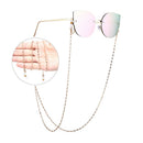 Simple Eye Glasses Sunglasses Spectacles Chain Holder Metal Necklace Reading  JR