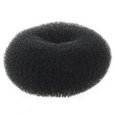 Foam Sponge Magic Donut Bun Former Maker Ring Hair Styling Tool Black