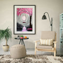 Full Round Drill Diamond DIY 5D Painting Pink Swing Kit Drawing Ornaments