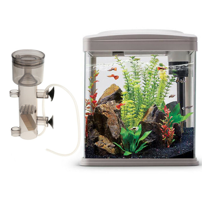 1 Set  Aquarium   Skimmer Protein Tank Oxygen Increase Filter Wood 600 L/H