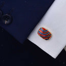 2 Packs Cufflinks Men's Shirts Jewelry Gift for Suits Jacket