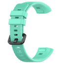 Soft TPU Watch Band Bracelet Wrist Strap for Huawei Band 3 Pro (Lake Blue) A