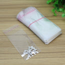 400x High Quality Clear Self Adhesive Seal Plastic Bags Jewelry Packing  TFM