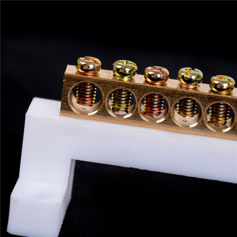 7 Positions Electric Cable Connector Screw Barrier Terminal Strip Bar BX