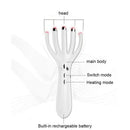 Mini Electric Head Massage Multi-Function Heating Vibration Comb Massage He