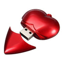 USB Stick Memory Stick 2.0 16GB Heart Shape