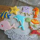 8pcs sea fish animals Cutter Sugarcraft Cake Decorating Cookies Pastry MO