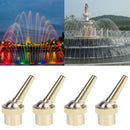 4 Pieces Brass Straight  Fountain Water Nozzle Sprinkler Spray Head DN20