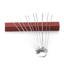 Luthier Tool Saw Rods Slot Filing Set Guitar Nut Slotting File Kit