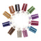 Decorations Nail Art Kit mini caviar beads & Nail Art glitter in 12 assorte L9R7