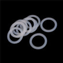 10Pcs 2" Sanitary Triclamp Silicon Gasket Fits 64mm OD Type Ferrule Flange Ew