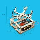 Creative DIY Merry-Go-Round Kids Electric Physical Science Educational Toys