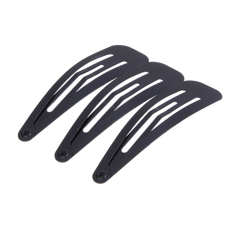 12pcs Black Girls Hair Clips Hairpins Hairgrip Barrettes Accessories