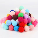 2000X DIY Mixed Color Mini Soft Fluffy Pom Poms Pompoms Ball 8mm forkids