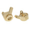 2 Pieces Brass Steering Knuckle Cups Set Upgrade Parts Fit for Axial SCX24 90081