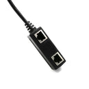 2Pcs Lan Etherner rj45 Male to Dual Female Splitter Extension Cable Adapter