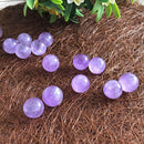 2* Natural Amethyst Quartz Stone Sphere Crystal Fluorite Ball Healing Gemsto Gw