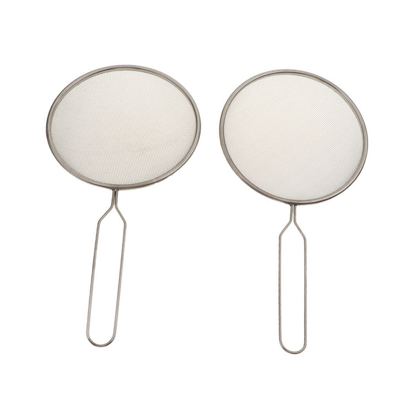 2 pcs Stainless Steel Shovel Sifter Sand Cleaner Pet Reptile Supplies