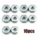 10pcs M8 Bar Nuts Fit STIHL 017 018 021 025 MS170 MS180 MS210 MS230 MS250