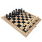 Folding Chess Board Wooden Chess Set 3 1 Board Game for Chess Lovers 39x39cm